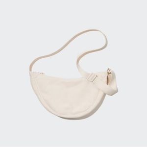 Uniqlo corduroy round mini shoulder bag